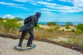 Windward sculpture at Parnidis sune in lithuania