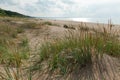 Windy weather at a beach in Estonia Royalty Free Stock Photo