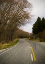 Windy Winter Road Royalty Free Stock Photo