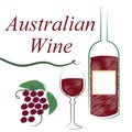 Wine Australian Shows Alcoholic Drink And Winetasting