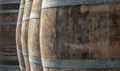 Wine barrel texture Royalty Free Stock Photo