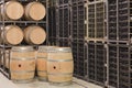Wine barrels Royalty Free Stock Photo
