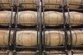 Wine barrels