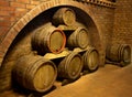 Wine barrels Royalty Free Stock Photo