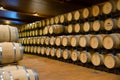 Wine barrels at Divina Proporcion cellar, Toro D.O., Zamora, Spain