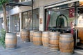The wine barrels in Nicosia, Cyprus.