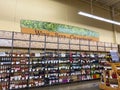 The Wine, Beer and Champagne department at a Cost Plus World Market in Orlando, Florida