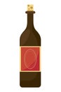 wine bottl with cork