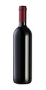 Wine bottle isolated