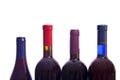 Wine bottles Royalty Free Stock Photo