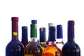 Wine bottles Royalty Free Stock Photo