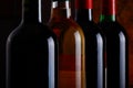 Wine bottles Royalty Free Stock Photo