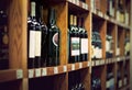 Wine bottles Royalty Free Stock Photo