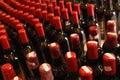 Wine bottles Royalty Free Stock Photo