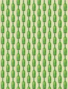 Wine Bottles pattern Royalty Free Stock Photo