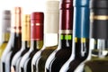 Wine bottles Royalty Free Stock Photo