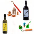 Wine Bottling Accessories Metal Corkscrew-