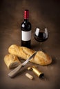 Wine and bread