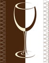 Wine card background alcohol drink glass