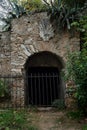 Wine cellar arched gate