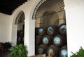 Wine cellar, Bodega in Sanlucar de Barrameda, Cadiz province, Spain