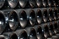 Wine cellar (Italy, Franciacorta) Royalty Free Stock Photo