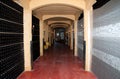 Wine cellar (Italy, Franciacorta) Royalty Free Stock Photo