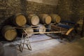 Wine cellar in Italy