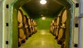 Wine cellar where the wine infuses adn matures