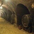 wine cellar, Winery of Oldrich Splichal and Jitka Splichalova, N Royalty Free Stock Photo