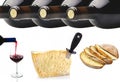Wine and Cheese Royalty Free Stock Photo