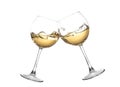 WHITE Wine collection - Cheers! Clink glasses