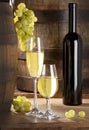 Wine composition Royalty Free Stock Photo