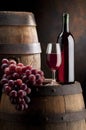 Wine composition Royalty Free Stock Photo