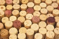 Wine cork background Royalty Free Stock Photo