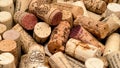 Wine cork background Royalty Free Stock Photo