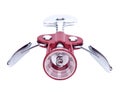Wine cork opener Royalty Free Stock Photo