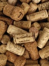 Some wine corks