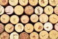 Wine corks background Royalty Free Stock Photo