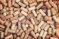 Wine corks background Royalty Free Stock Photo
