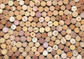 Wine corks background horizontal Royalty Free Stock Photo