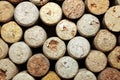 Wine corks background horizontal Royalty Free Stock Photo