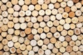 Wine corks background horizontal Royalty Free Stock Photo