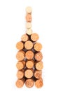 Wine corks bottle Royalty Free Stock Photo