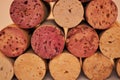 Wine corks closeup Royalty Free Stock Photo