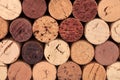 Wine corks closeup photo Royalty Free Stock Photo