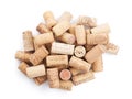 Wine corks heap Royalty Free Stock Photo