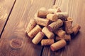 Wine corks heap Royalty Free Stock Photo