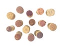 Wine corks, isolated Royalty Free Stock Photo