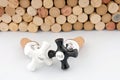 Wine corks and stoppers Royalty Free Stock Photo